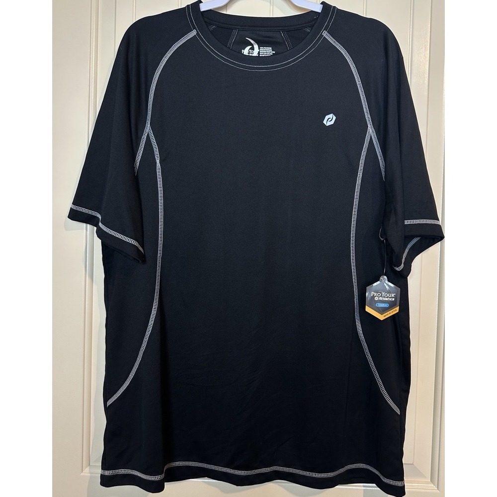 Pro Tour Athletics Cool Play Short Sleeve T-shirt Athletic workout gym NWT Sz XL